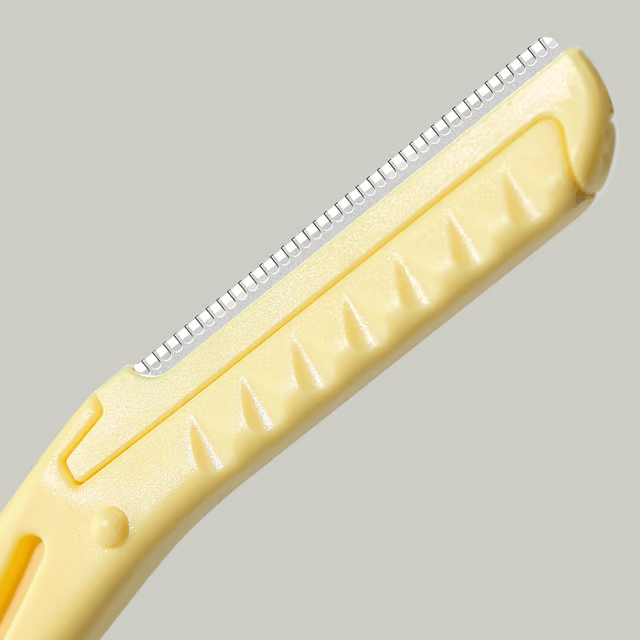 Long Handle plastic eyebrow razor XIRUI046