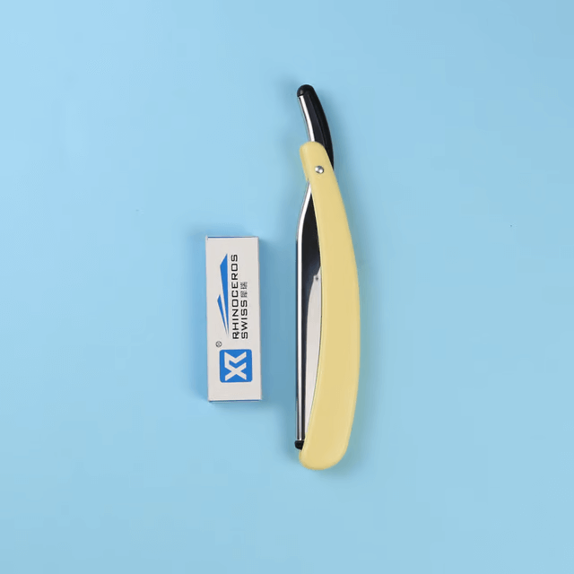 Plastic handle straight razor | XIRUI120