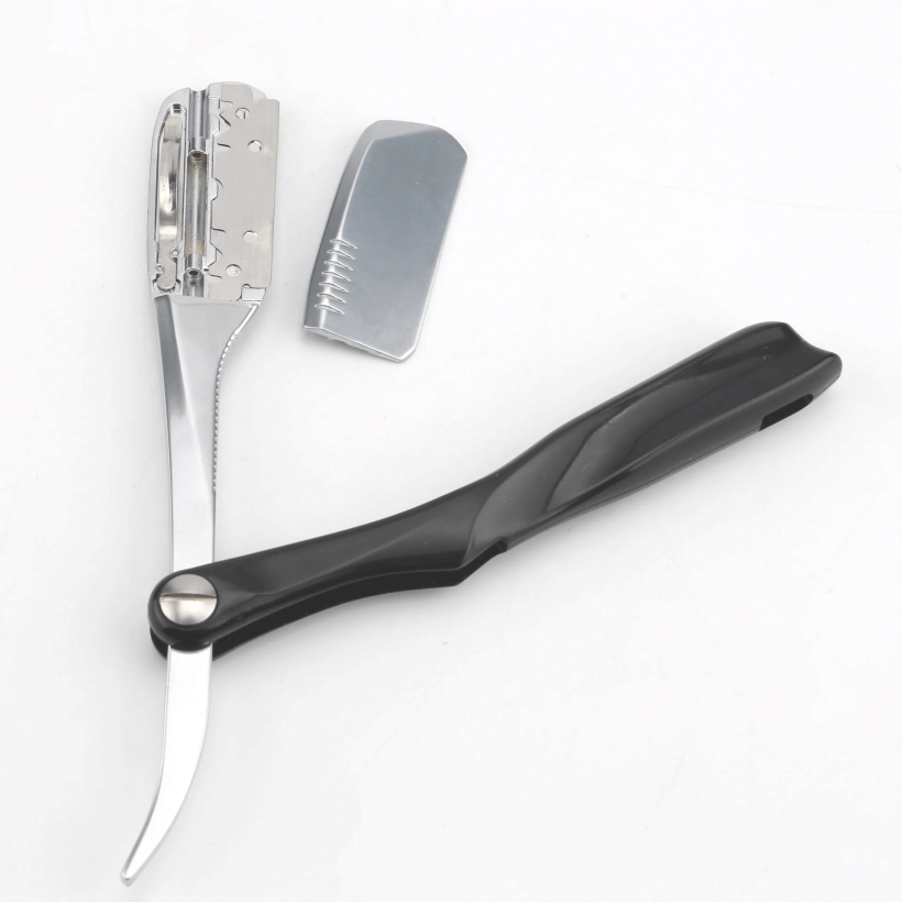 Replaceable blade facial straight razor | XIRUI201