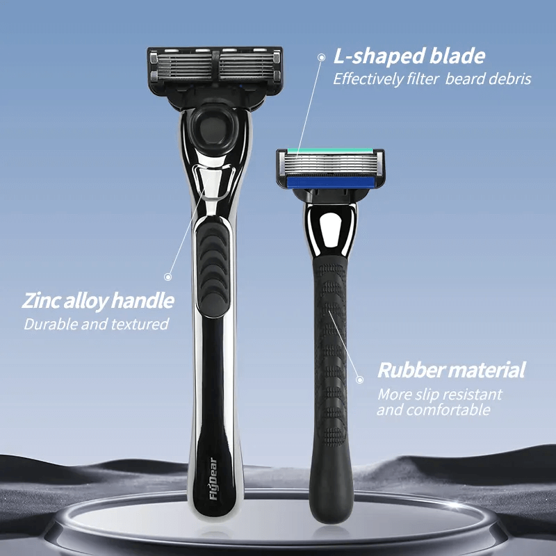 Men Face Safety Razor 6-layer blade | Model XIRUI3011